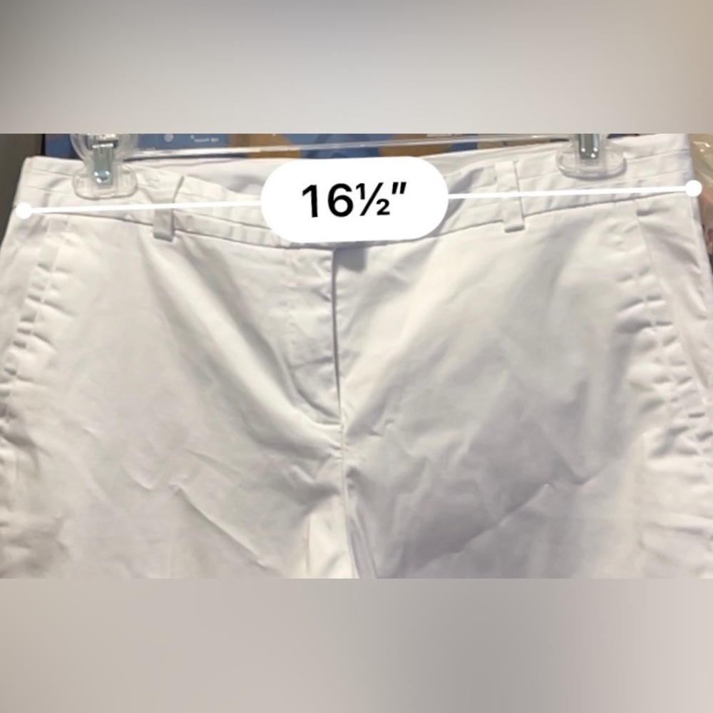 Isaac Mizrahi crisp white pants - Picture 5 of 5